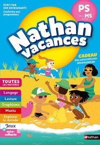 Cahier de Vacances 2024 de la PS vers la MS - Maternelle 3/4 ans