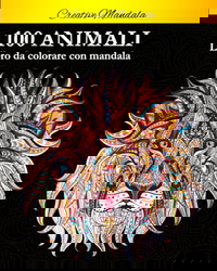 100 Animali da colorare con mandala