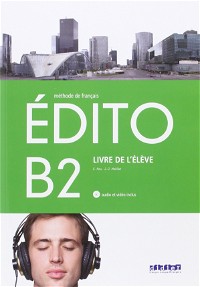 EDITO B2 ELEVE+CD+DVD - 9788490492055 (Nouvel Edito)