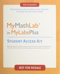 MyMathLab in MyLabsPlus Student Access Kit