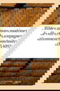 Petites maisons modernes de ville et de campagne récemment construites
