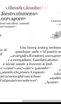 Questo immenso non sapere. Conversazioni con alberi, animali e il cuore umano