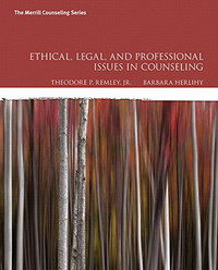 Ethical, Legal, and Professional Issues in Counseling, with Enhanced Pearson eText -- Access Card Package (5th Edition) (The Merrill Counseling Series)