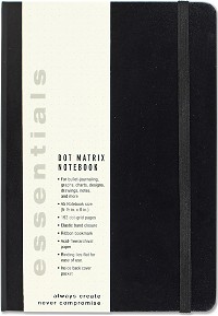 Essentials Dot Matrix Notebook, A5 size