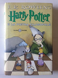 HARRY POTTER E LA PIETRA FILOSOFALE PRIMA EDIZIONE QUARTA RISTAMPA 2000