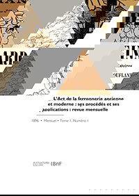 L'Art de la ferronnerie ancienne et moderne