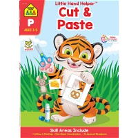 School Zone Cut & Paste Skills Workbook