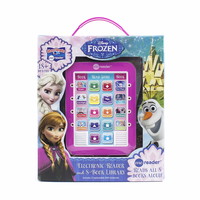 Disney Frozen Elsa, Anna, Olaf, and More! - Me Reader Electronic Reader and 8-Sound Book Library - PI Kids