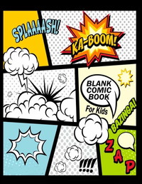 Blank Comic Book For Kids