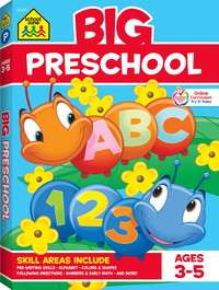 School Zone Big Preschool Workbook