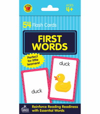 Carson Dellosa Sight Words Flash Cards Kindergarten, First Words Flash Cards, High Frequency Vocabulary Words, and Picture Words Flash Cards for Toddlers Ages 4+