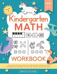 Kindergarten Math Workbook