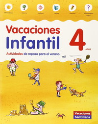 VACACIONES INFANTIL 4 AÑOS - 9788468087559 (CUADERNOS)