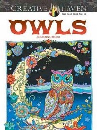Creative Haven Owls Coloring Book (Creative Haven Coloring Books)
