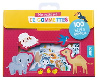 100 gommettes bebes animaux (coll. ma pochette de gommettes)