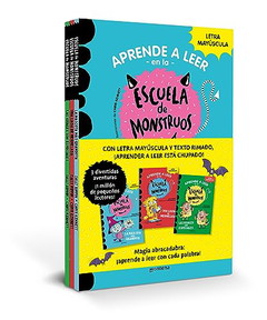 Aprender a leer en la Escuela de Monstruos - Pack con los libros 1, 2 y 3