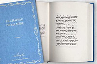 Le Chateau de Ma Mere, Manuscrit