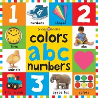 Big Board Books Colors, Abc, Numbers (First 100) [Board book]