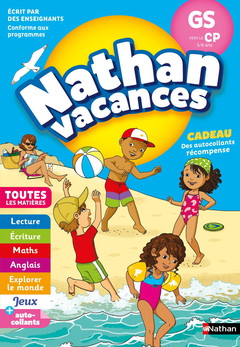 Cahier de Vacances 2024 de la GS vers le CP - Maternelle 5/6 ans