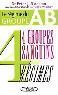 4 groupes sanguins 4 régimes