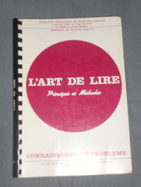 L'art de lire